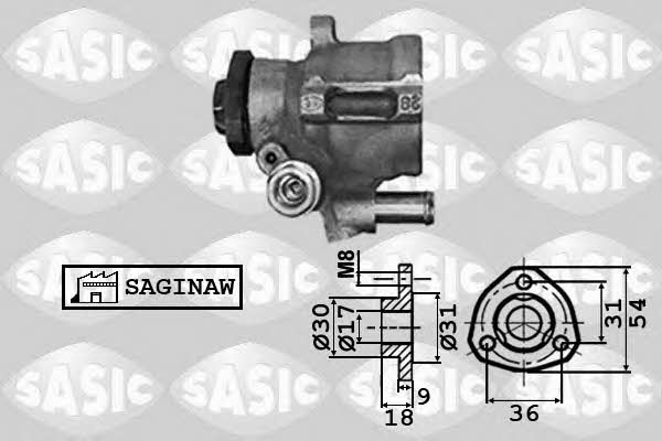 Sasic 7076021 Hydraulic Pump, steering system 7076021