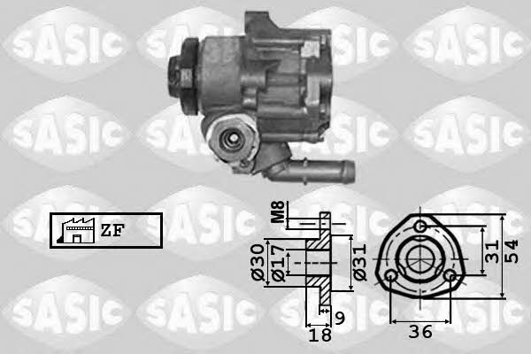 Sasic 7076024 Hydraulic Pump, steering system 7076024