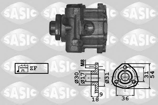 Sasic 7076031 Hydraulic Pump, steering system 7076031