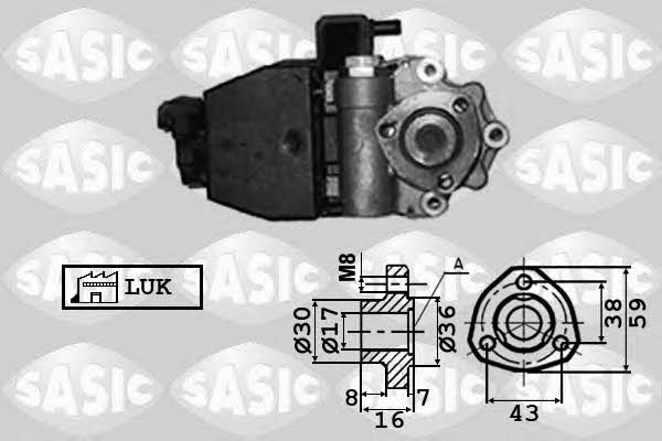 Sasic 7076032 Hydraulic Pump, steering system 7076032