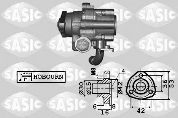 Sasic 7076035 Hydraulic Pump, steering system 7076035