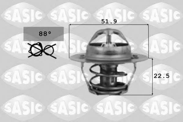 Sasic 9000124 Thermostat, coolant 9000124