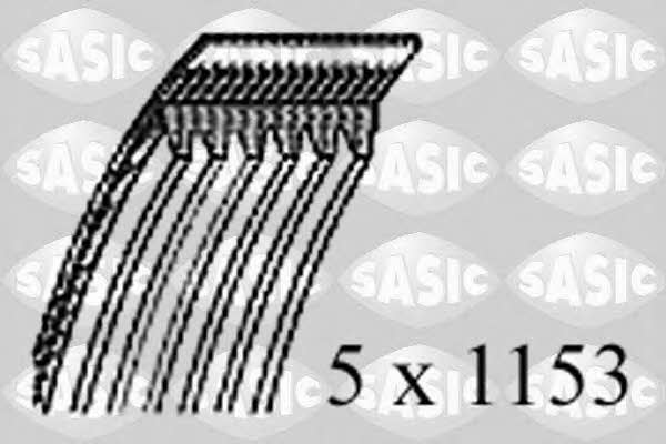 Sasic 1770052 V-Ribbed Belt 1770052