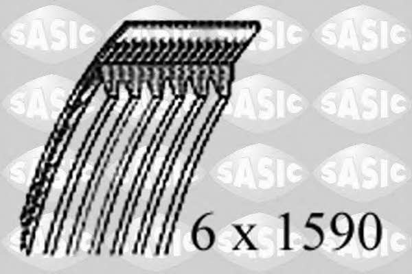 Sasic 1770106 V-Ribbed Belt 1770106