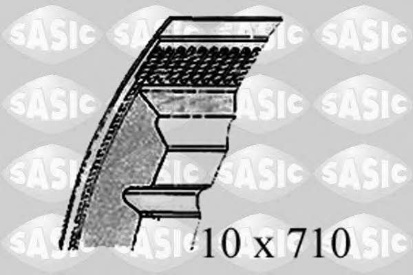 Sasic 1770122 V-ribbed belt 10PK710 1770122