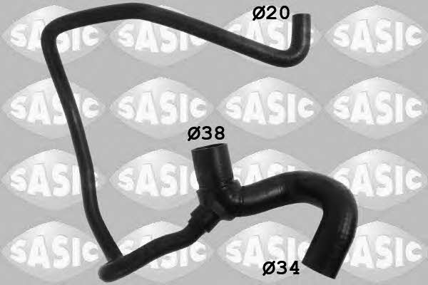 Coolant hose Sasic 3406258