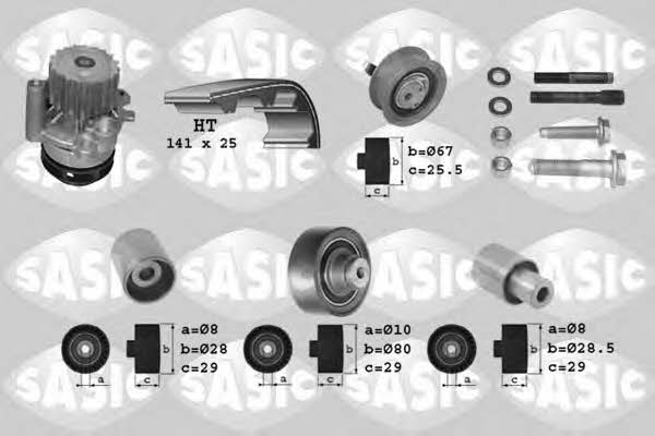  3906002 TIMING BELT KIT WITH WATER PUMP 3906002