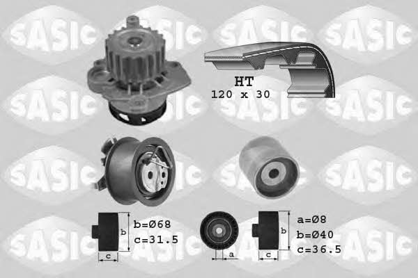 Sasic 3906003 TIMING BELT KIT WITH WATER PUMP 3906003