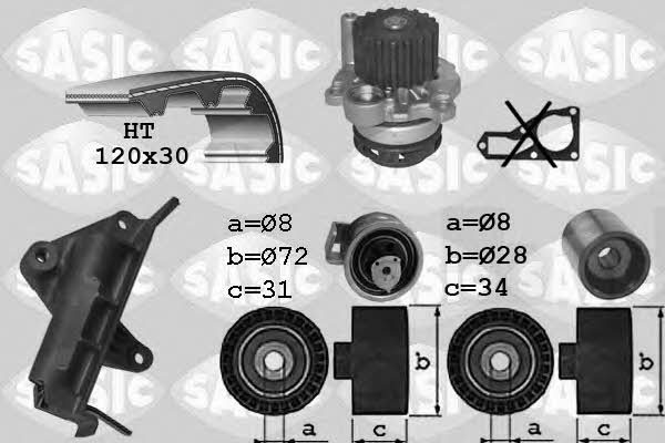  3906019 TIMING BELT KIT WITH WATER PUMP 3906019
