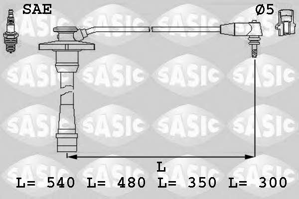 Sasic 9286001 Ignition cable kit 9286001