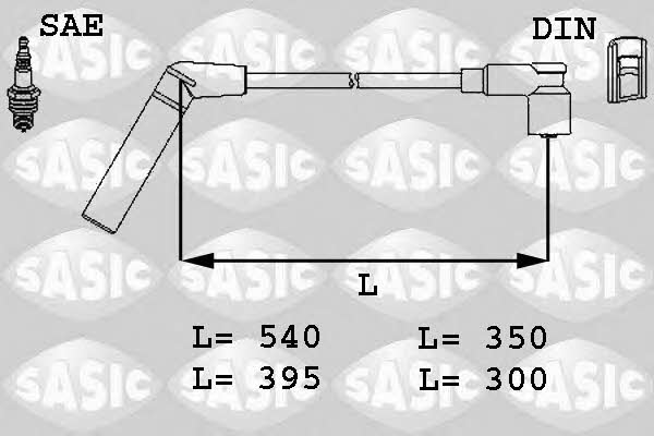 Sasic 9286007 Ignition cable kit 9286007
