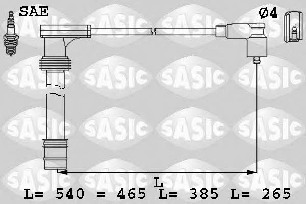 Sasic 9286009 Ignition cable kit 9286009