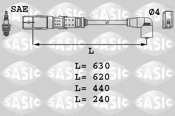 Sasic 9286012 Ignition cable kit 9286012