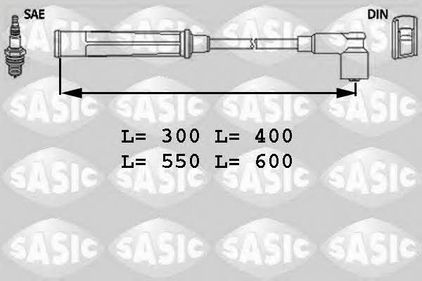 Sasic 9286017 Ignition cable kit 9286017