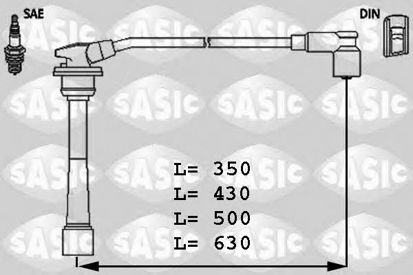 Sasic 9286018 Ignition cable kit 9286018