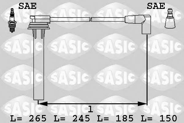 Sasic 9286029 Ignition cable kit 9286029
