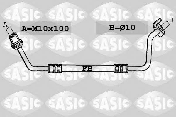 Sasic SBH6340 Brake Hose SBH6340