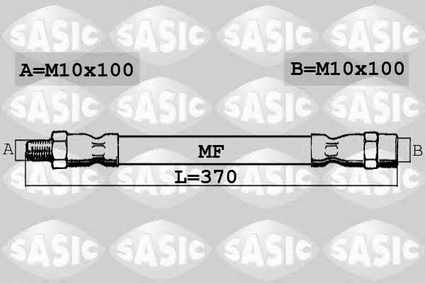 Sasic SBH6358 Brake Hose SBH6358