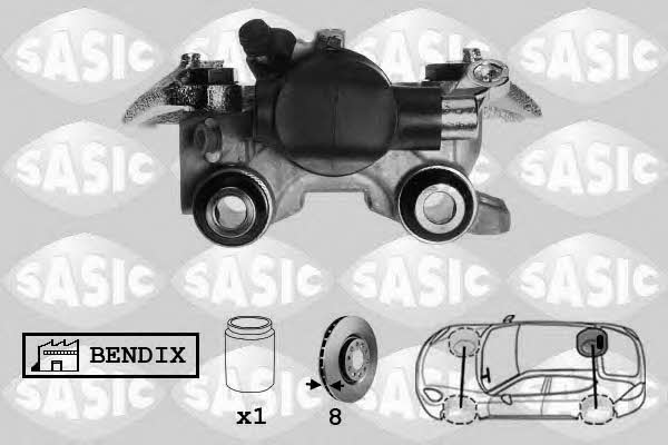 Sasic SCA0061 Brake caliper rear right SCA0061