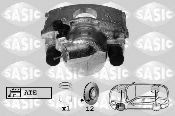 Sasic SCA6124 Brake caliper front left SCA6124