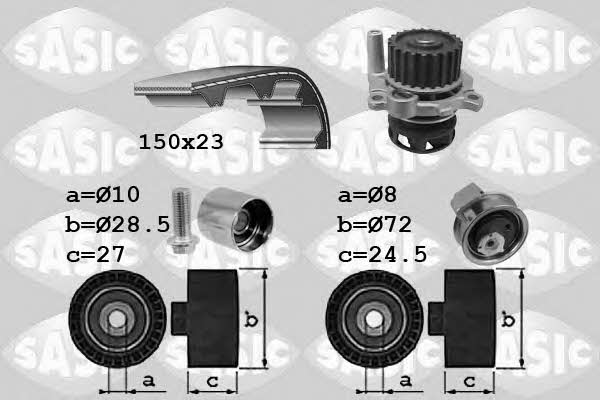  3906063 TIMING BELT KIT WITH WATER PUMP 3906063
