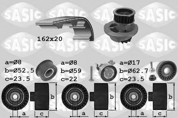 Sasic 3906073 TIMING BELT KIT WITH WATER PUMP 3906073