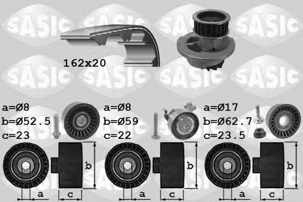  3906072 TIMING BELT KIT WITH WATER PUMP 3906072