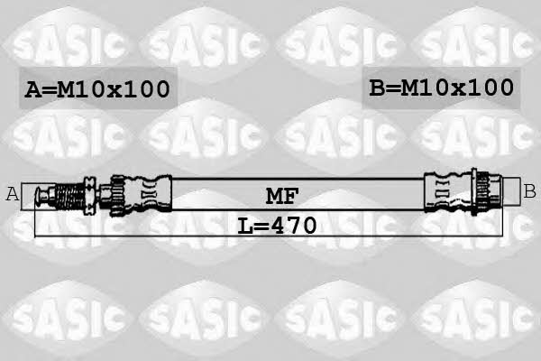 Sasic 6604028 Brake Hose 6604028