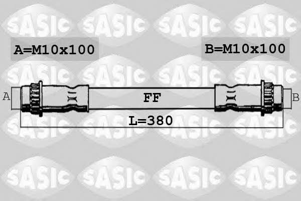 Sasic 6600041 Brake Hose 6600041