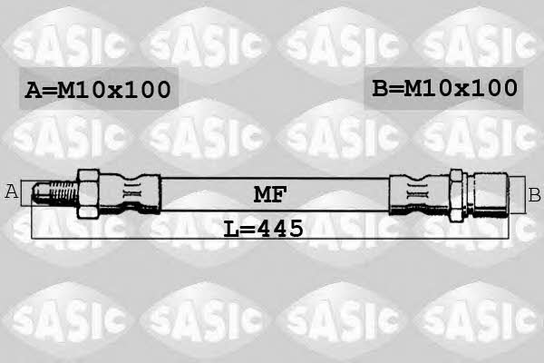 6606110 Sasic Brake Hose