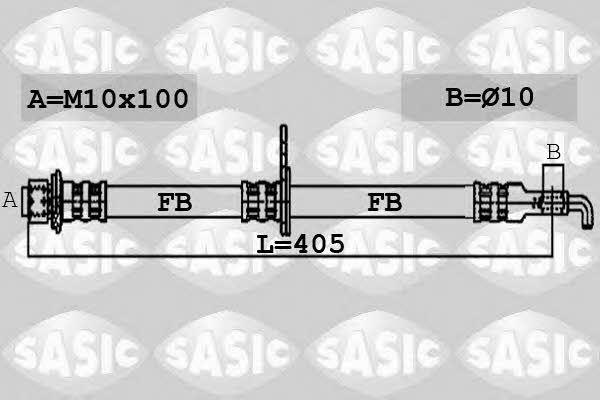 Sasic 6606259 Brake Hose 6606259