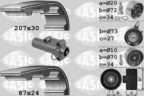Sasic 1756048 Timing Belt Kit 1756048