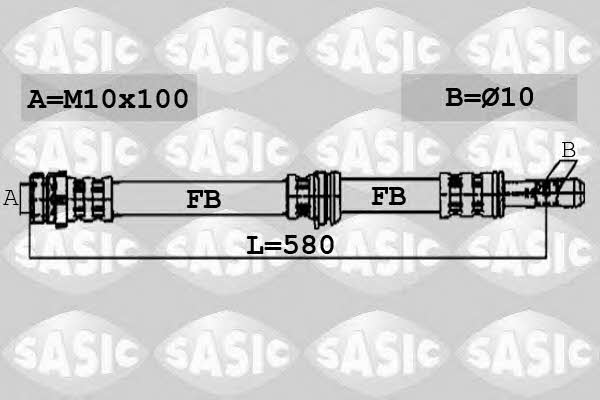 Sasic 6606133 Brake Hose 6606133