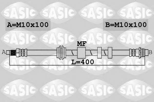 Sasic 6606168 Brake Hose 6606168