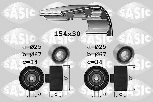 Sasic 1750037 Timing Belt Kit 1750037