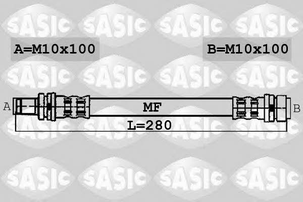 Sasic 6606214 Brake Hose 6606214