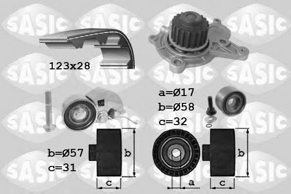  3906039 TIMING BELT KIT WITH WATER PUMP 3906039