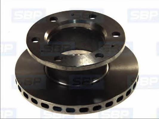 Front vented brake disc SBP 02-FO002