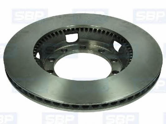 Front brake disc ventilated SBP 02-IV025