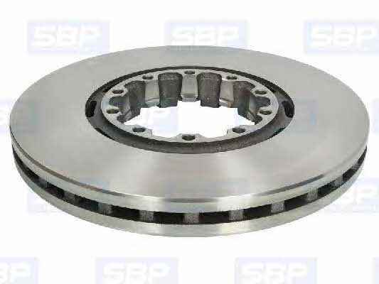 Rear vented brake disc SBP 02-SA005