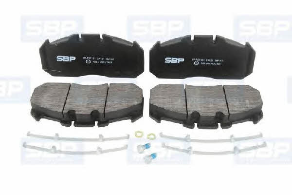SBP 07-P29131 Brake Pad Set, disc brake 07P29131
