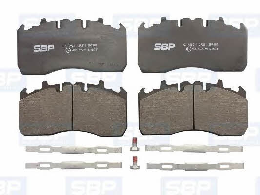 SBP 07-P29211 Brake Pad Set, disc brake 07P29211
