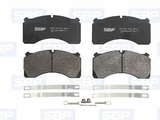 SBP 07-P29124 Brake Pad Set, disc brake 07P29124