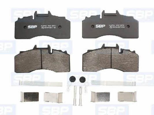 SBP 07-P29227 Brake Pad Set, disc brake 07P29227