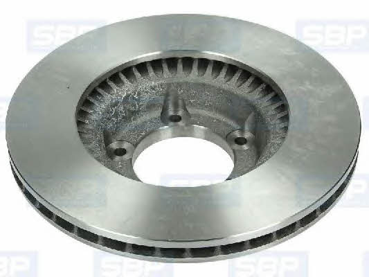 SBP 02-DA009 Front brake disc ventilated 02DA009