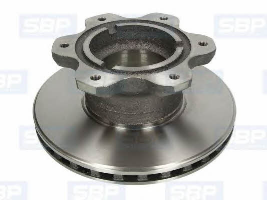 Rear vented brake disc SBP 02-ME016