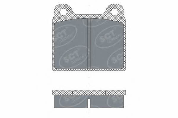 SCT SP 251 PR Brake Pad Set, disc brake SP251PR