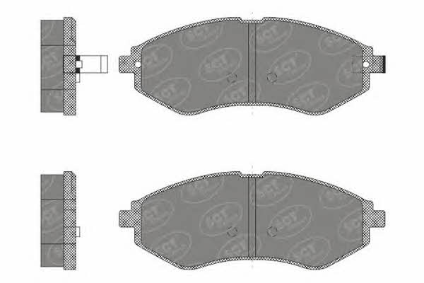 SCT SP 665 PR Brake Pad Set, disc brake SP665PR