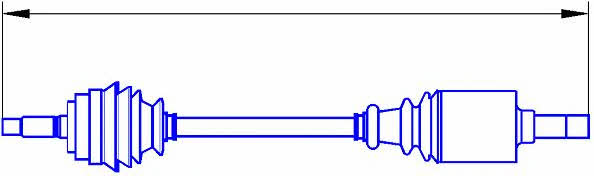 Sercore 22413 Drive shaft 22413