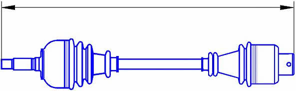 Sercore 12789 Drive shaft 12789